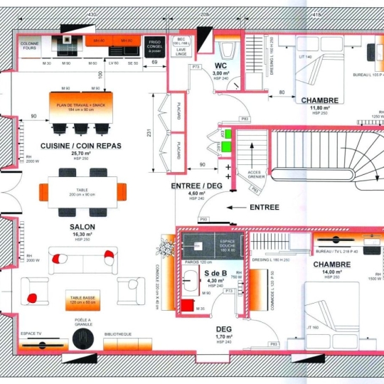  AGENCE TERRES D'IMMO : Appartement | MASSIAC (15500) | 82 m2 | 167 000 € 